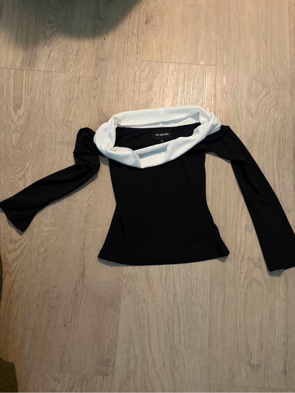 Going out black shirt